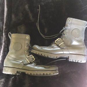 Black Polo Ranger Boots